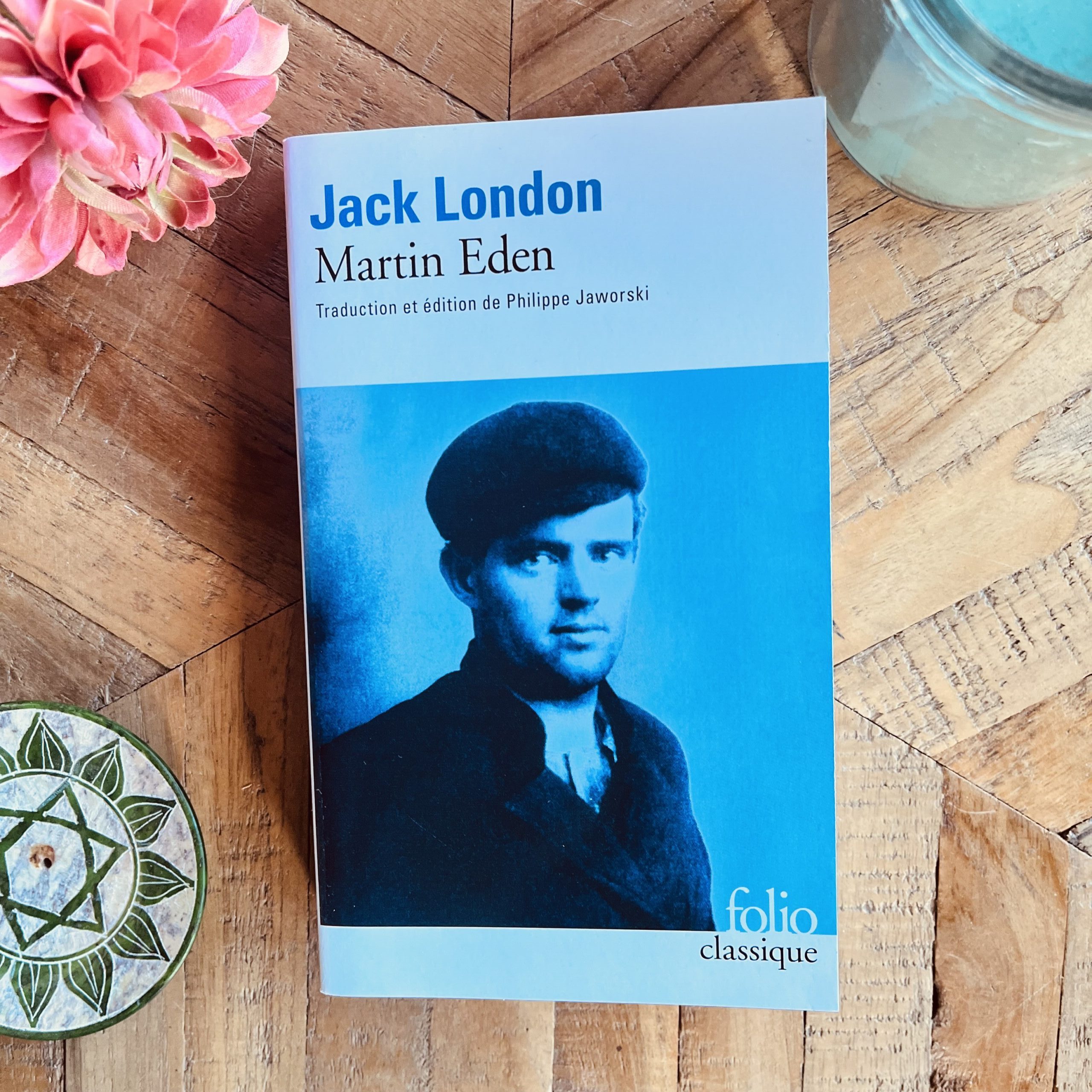 Image de couverture du roman Martin Eden, de Jack London aux éditions Folio classique.